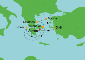 Cruise met Star Clipper vanuit Athene (Piraeus) – 7 nachten